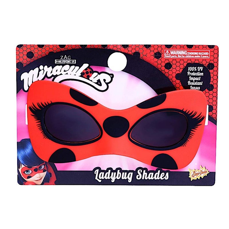 Sun-Staches Miraculous Ladybug Sunglasses | Costume Accessory | UV400 | One Size Fits Most KIds - Image 2